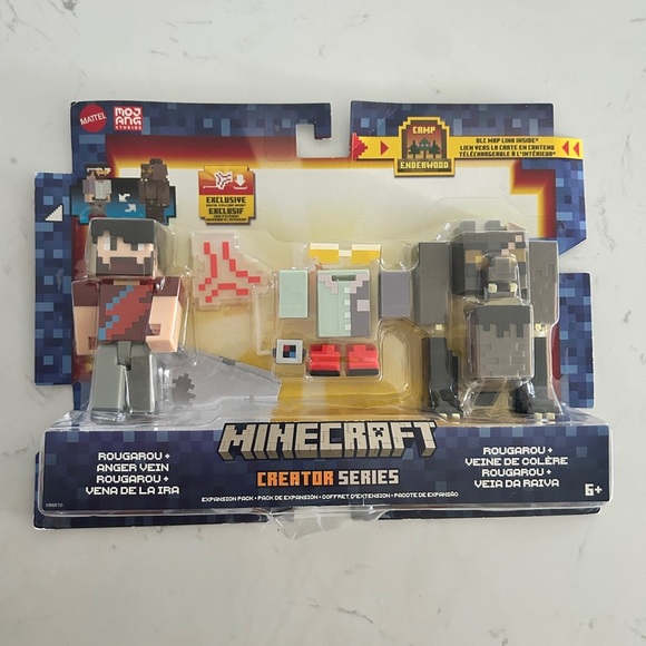 Minecraft Creator Series Camp Enderwood– Rougarou + Anger Vein– NIB w/ DLC Codes - Picture 7 of 11